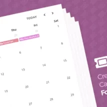 افزونه FooEvents Calendar تقویم حرفه‌ای برای مدیریت و نمایش رویدادهای وردپرس