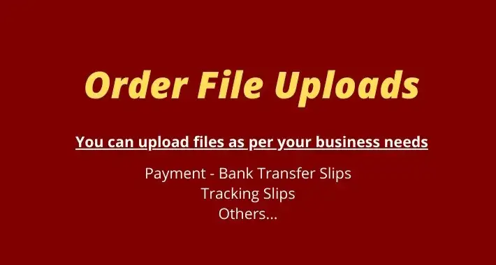 افزونه Order File Uploads برای اپن کارت