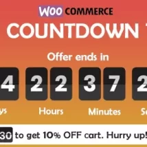 افزونه Sales Countdown Timer برای وردپرس