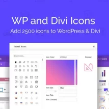 افزونه WP and Divi Icons
