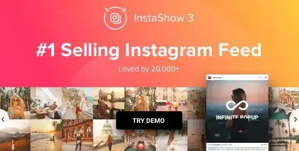 دانلود Instagram Feed WordPress Instagram Gallery Social Networking - افزونه اتصال صفحه اینستاگرام به وردپرس - Instagram Feed