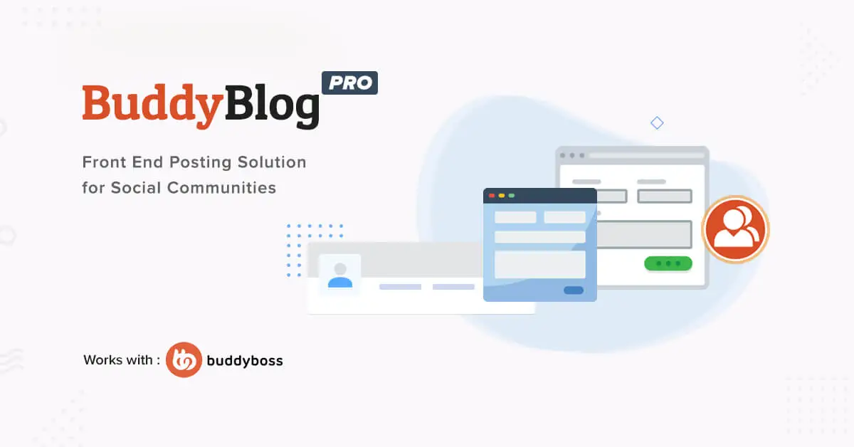 افزونه وردپرسی BuddyBlog Pro