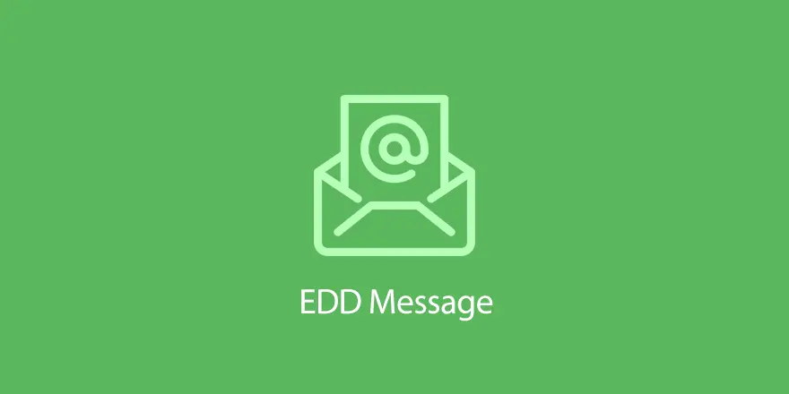 افزونه Easy Digital Downloads-Message فارسی