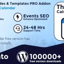 دانلود Events Shortcodes & Templates Pro Addon For The Events Calendar