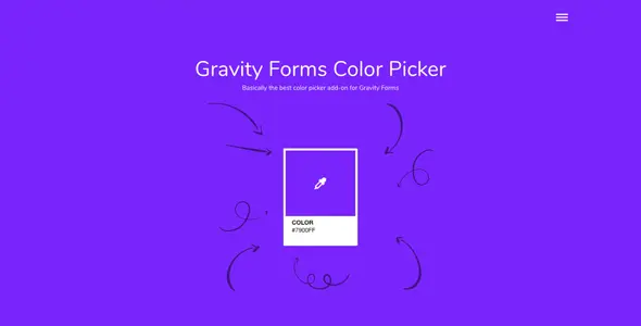 افزونه Gravity Forms Color Picker