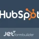 ادآن HubSpot برای جت فرم بیلدر