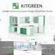 دانلود قالب طراحی داخلی KitGreen برای وردپرس