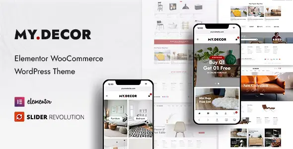 قالب فروشگاهی MyDecor راستچین برای وردپرس