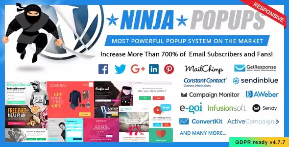 افزونه Ninja Popups  نینجا پاپ فارسی نسخه اصلی +  Addon
