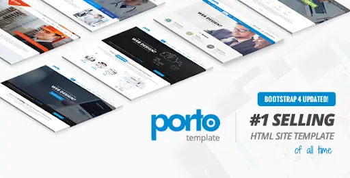 Download Porto Template – Responsive HTML Template