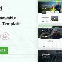 دانلود Solari  قالب انرژی خورشیدی برای HTML