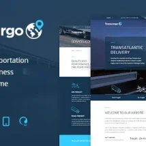 قالب حمل و نقل و باربری Transcargo برای وردپرس