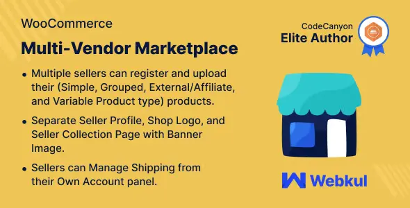افزونه WordPress WooCommerce Multi Vendor Marketplace