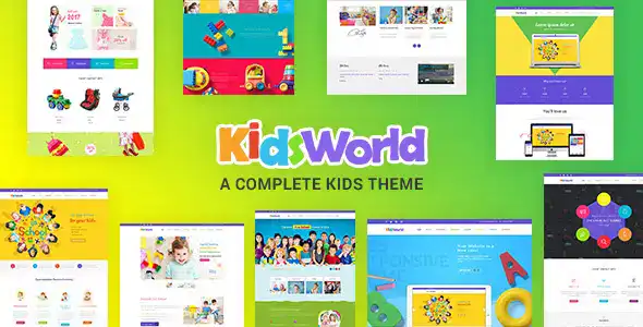 قالب Kids Heaven راست چین برای وردپرس