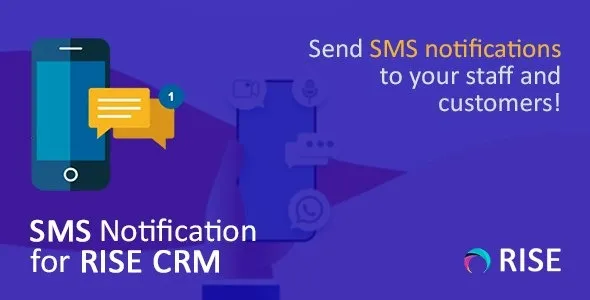 دانلود اسکریپت SMS Notification for RISE CRM