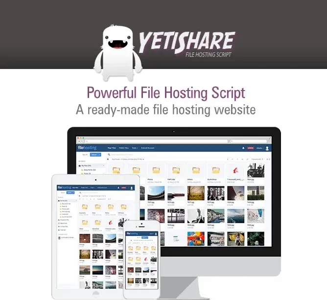 اسکریپت آپلود و میزبانی فایل YetiShare