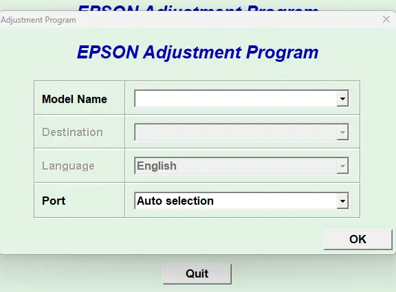 ریست پرینتر اپسون مدل های Epson XP100-XP200-XP205-XP210-XP30-XP302/305-XP402/405