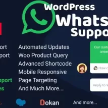 افزونه پشتیبانی با واتس آپ در وردپرس نسخه فارسی – WhatsApp Support