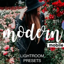پریست لایتروم Modern Lightroom CC Mobile Presets