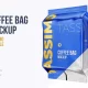 ماک آپ پاکت قهوه Coffee Bag mockup. Tassimo