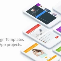 مجموعه UI Templates for IOS تمپلیت رابط کاربری اپلیکیشن iOS