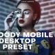 پریست لایتروم Moody Mobile and Desktop Lightroom