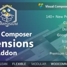 افزونه مجموعه کامل افزونه ویژوال کامپوزر-Visual Composer Extensions Addon