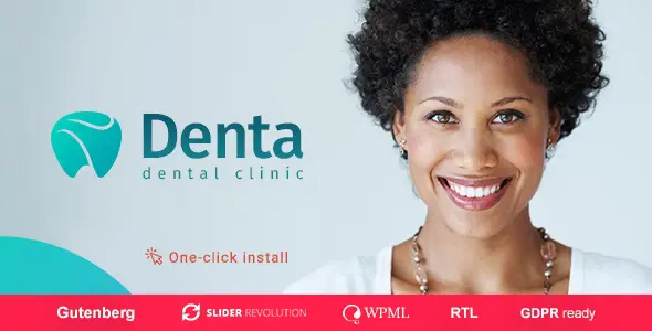 دانلود قالب دندانپزشکی Denta برای وردپرس