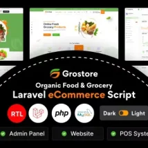 اسکریپت GroStore سوپرمارکت لاراول