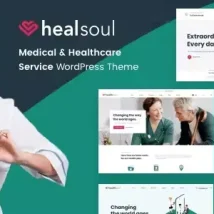 قالب خدمات پزشکی و سلامت Healsoul برای وردپرس