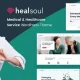 قالب خدمات پزشکی و سلامت Healsoul برای وردپرس