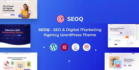 Download SEOQ – SEO & Digital Marketing Agency WordPress Theme