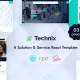 دانلود قالب Technix برای React Next js