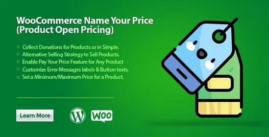 افزونه WooCommerce Name Your Price برای وردپرس