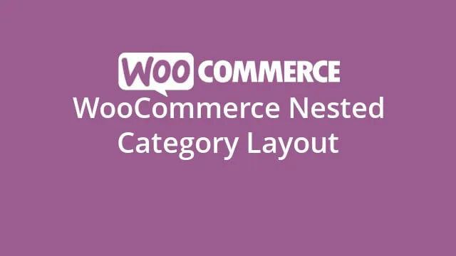 افزونه WooCommerce Nested Category Layout