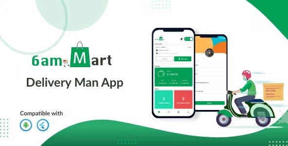 اپلیکیشن Delivery Man برای ۶amMart