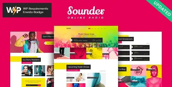 دانلود قالب Sounder برای وردپرس
