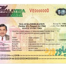 دانلود لایه باز ویزا مالزی