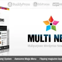 قالب Multinews برای وردپرس