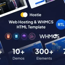 دانلود قالب وب‌هاستینگ Hostie برای HTML