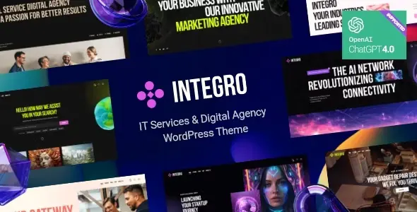 Download Integro — IT Services & Digital Agency WordPress Theme