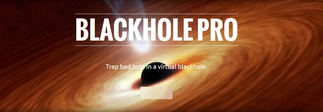 افزونه امنیتی Blackhole Pro برای وردپرس