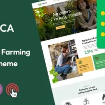 قالب کشاورزی Agrica برای وردپرس