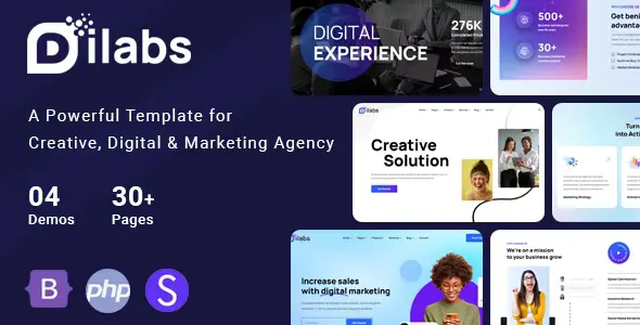 دانلود قالب Dilabs – Creative Agency Template