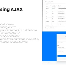 دانلود اسکریپت PHP Form Management Using AJAX