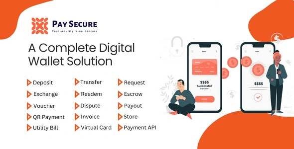 اسکریپت کیف پول دیجیتال Pay Secure