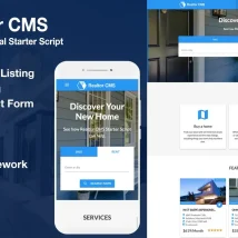 دانلود اسکریپت Realtor CMS Real Estate Listing Starter Script