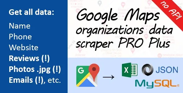 نرم افزار Google Maps Data Scraper PRO plus
