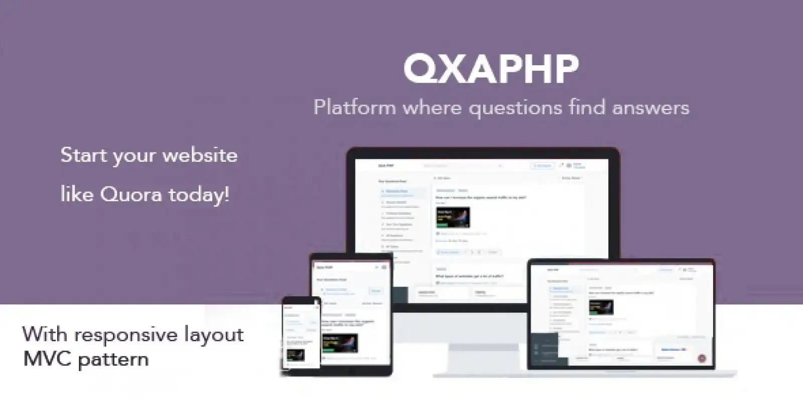 دانلود QXAPHP – Social Question And Answer Platform PHP