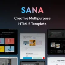 دانلود قالب Sana برای HTML5